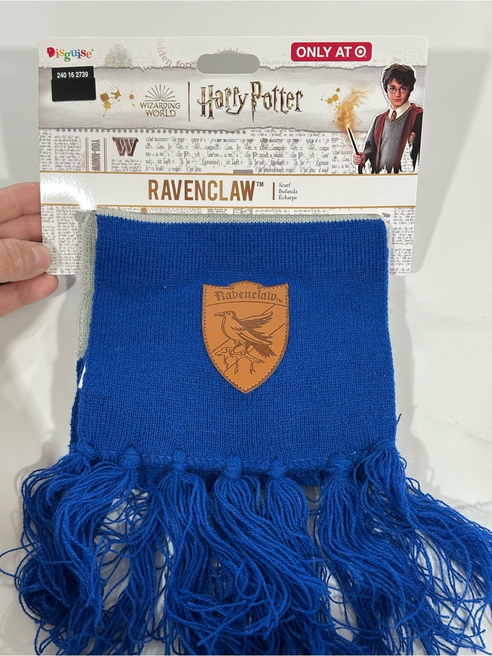Harry Potter Ravenclaw Kids Blue Scarf - new